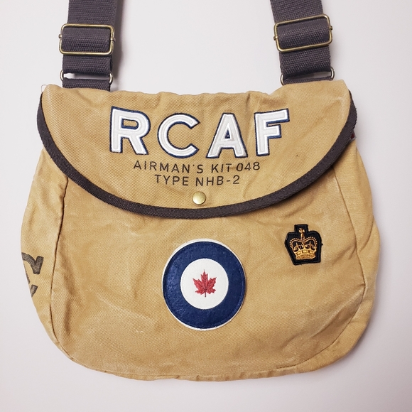 Red Canoe Handbags - Red Canoe RCAF Canvas Satchel UNISEX Bag